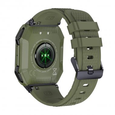 Смарт часы Tiroki K 55 водонепроницаемые зеленый