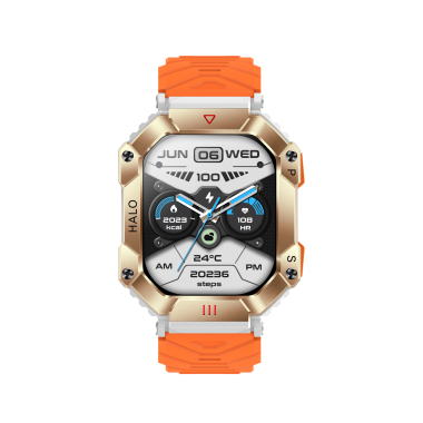 Смарт часы Tiroki K 59 водонепроницаемые оранжевый