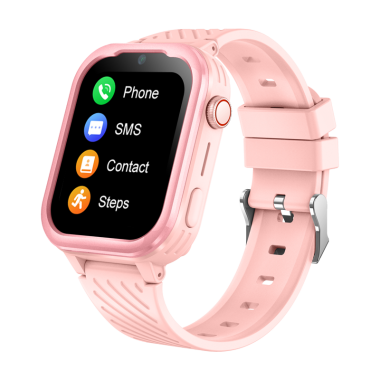 Часы для школьников Wonlex KT15 PRO Android 8.1 с WhatsApp розовый