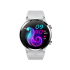 Смарт часы Tiroki LA23 водонепроницаемые серебристый серый силикон