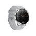 Смарт часы Tiroki LA23 водонепроницаемые серебристый серый силикон