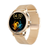 Смарт часы Tiroki Lw 105 водонепроницаемые золотистый стразы