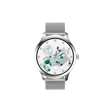 Смарт часы Tiroki Lw 105 водонепроницаемые серебристый